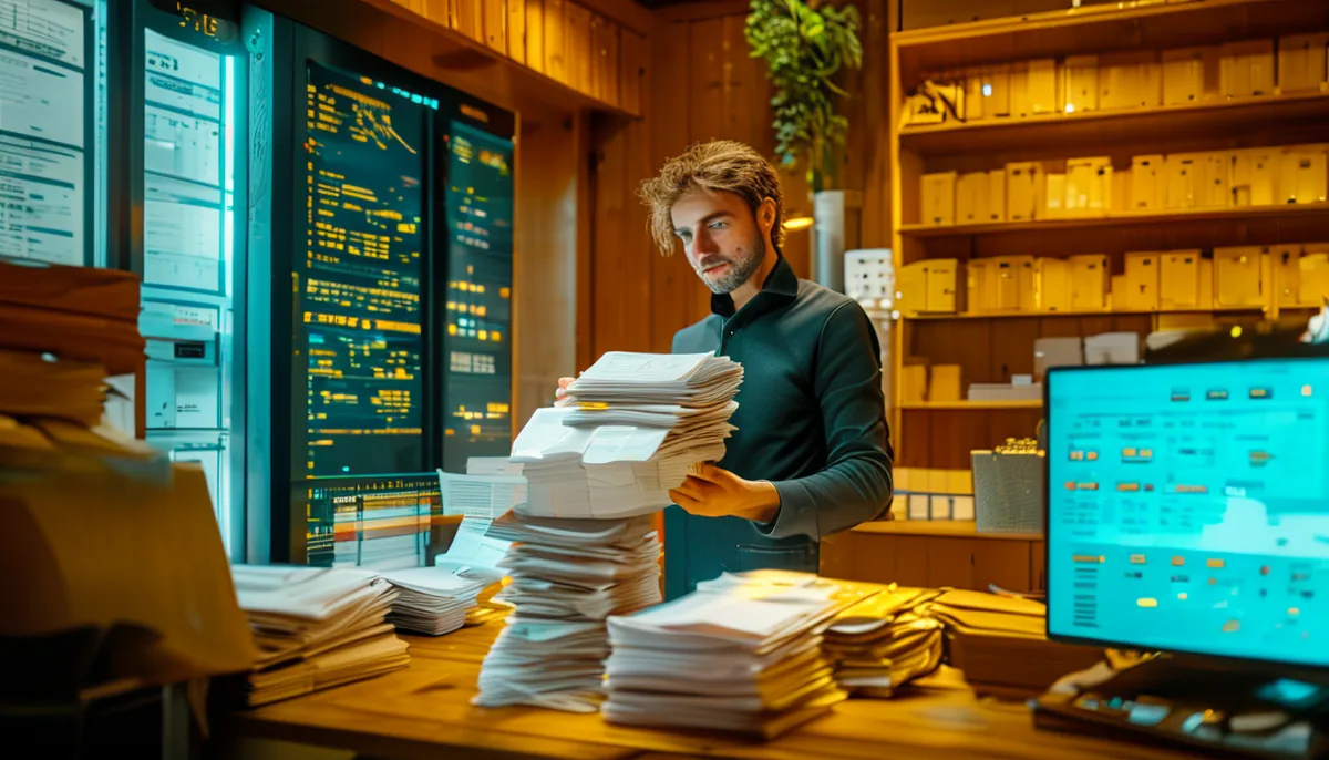 Les factures rejoignent le serveur local, les tableaux de bord se mettent à jour